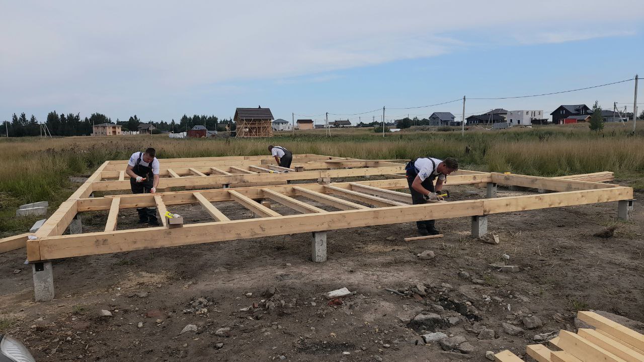 Процесс строительства - АРГО-1 Б