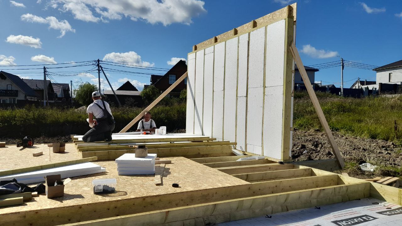 Процесс строительства - АРГО-4 А