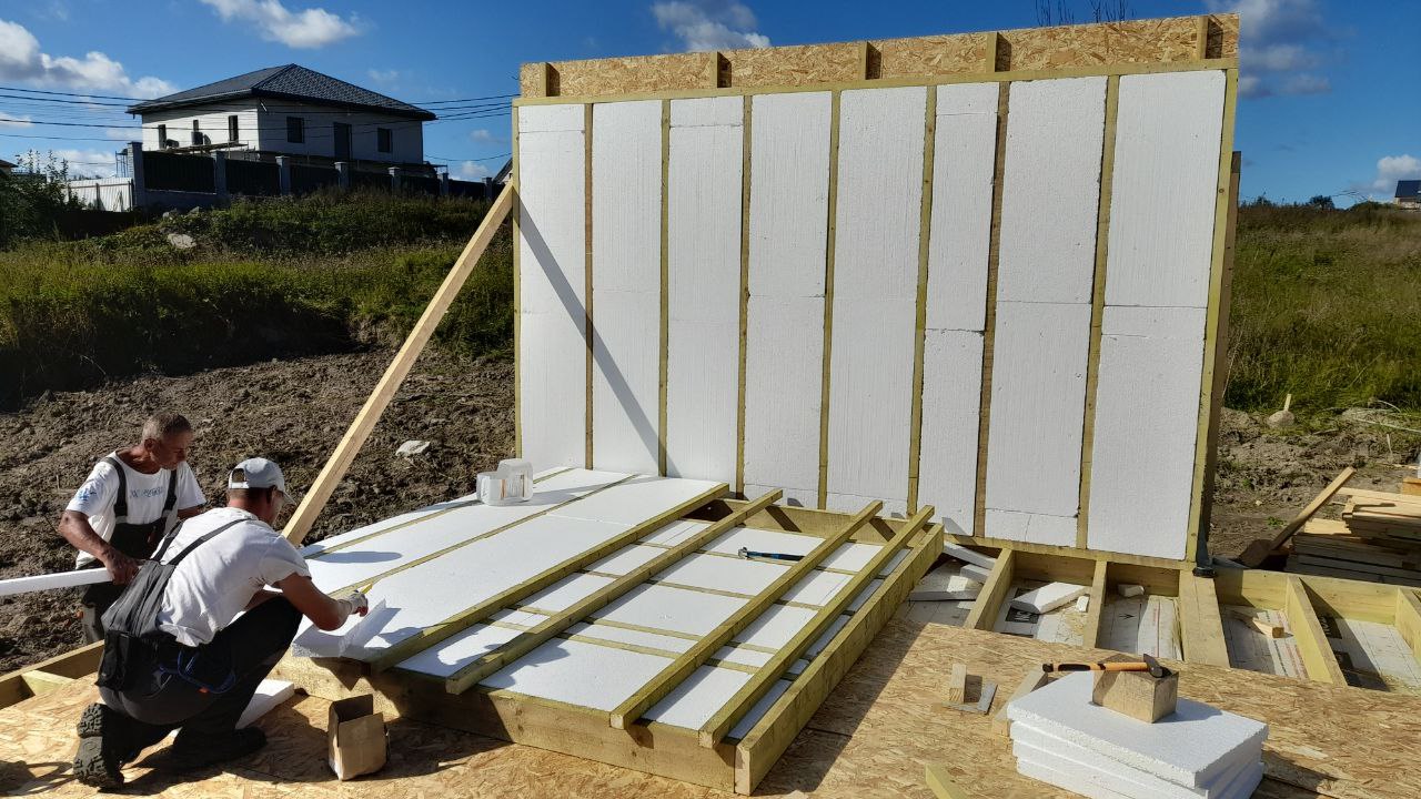 Процесс строительства - АРГО-4 А