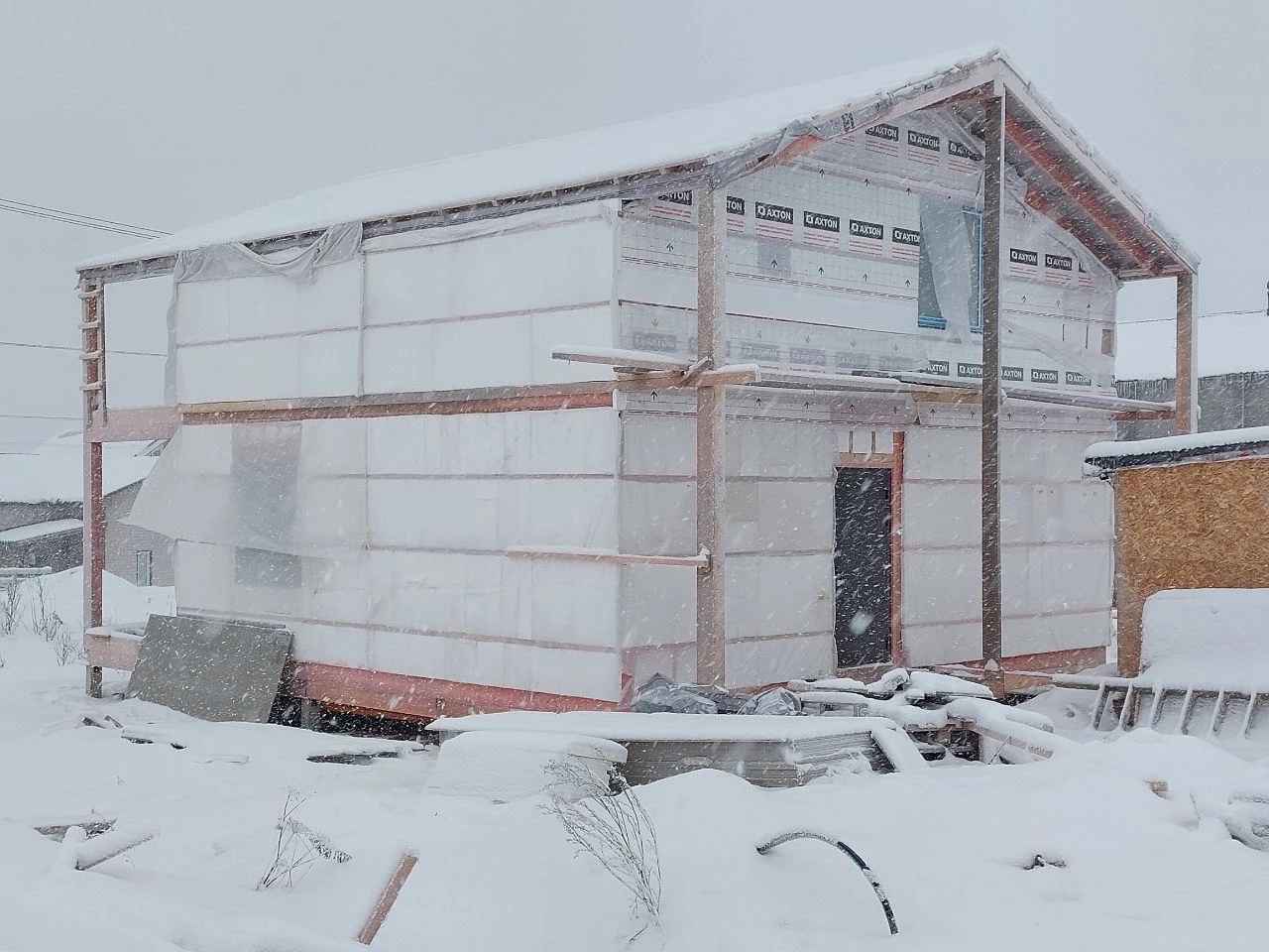 Процесс строительства - АРГО-4 А