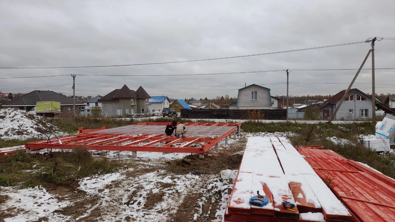 Процесс строительства - АРГО-1 А