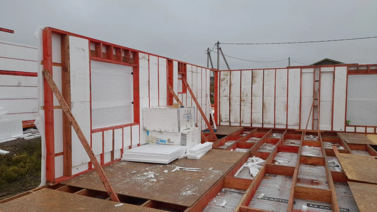 Процесс строительства - АРГО-1 А