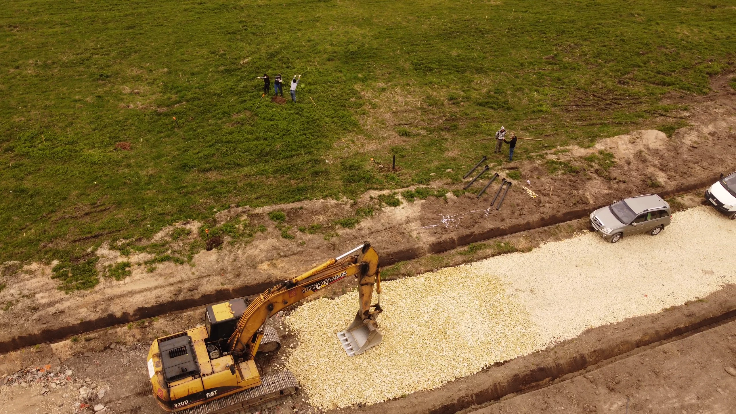 Процесс строительства - ATRIUM
