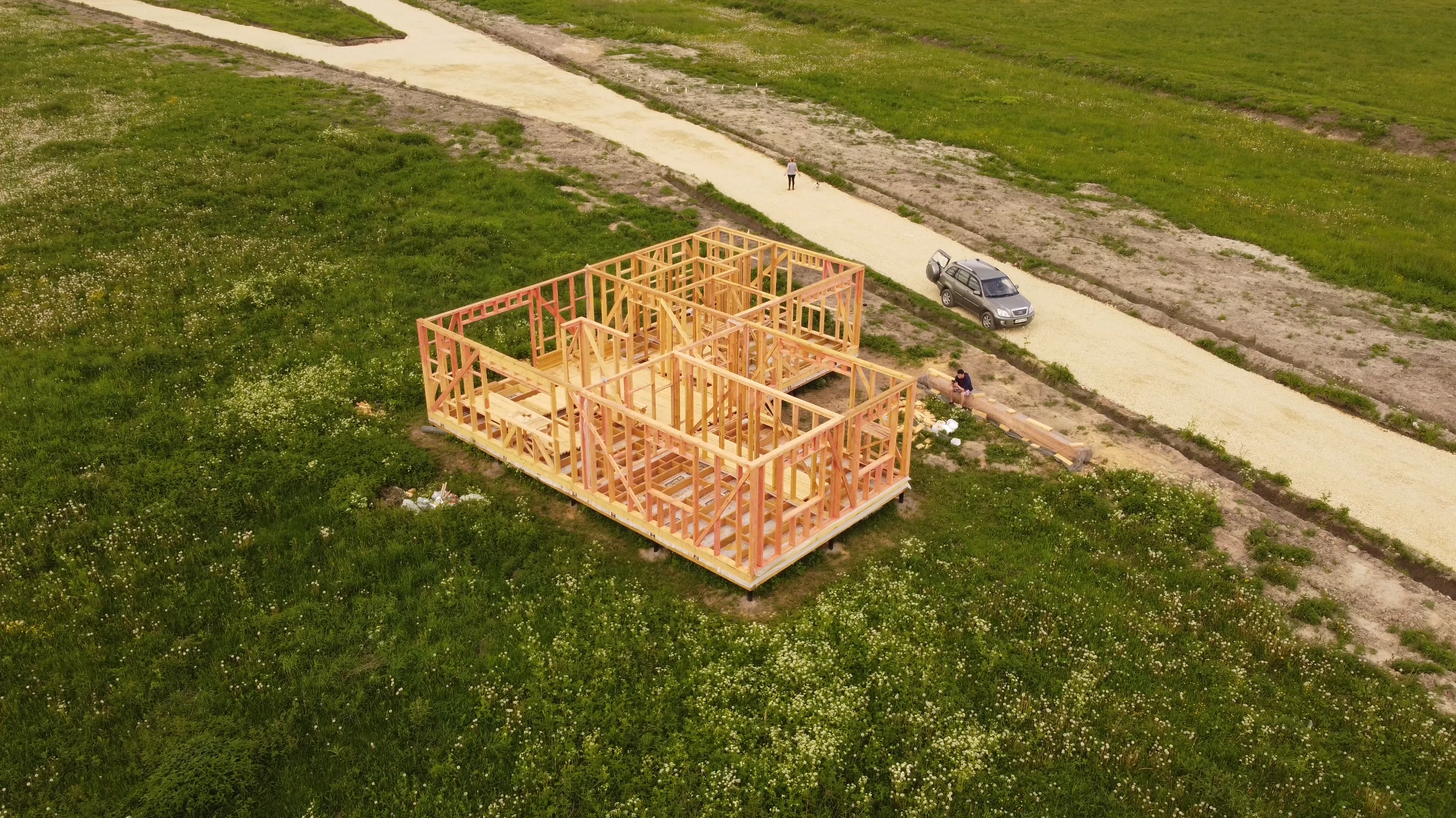 Процесс строительства - ATRIUM