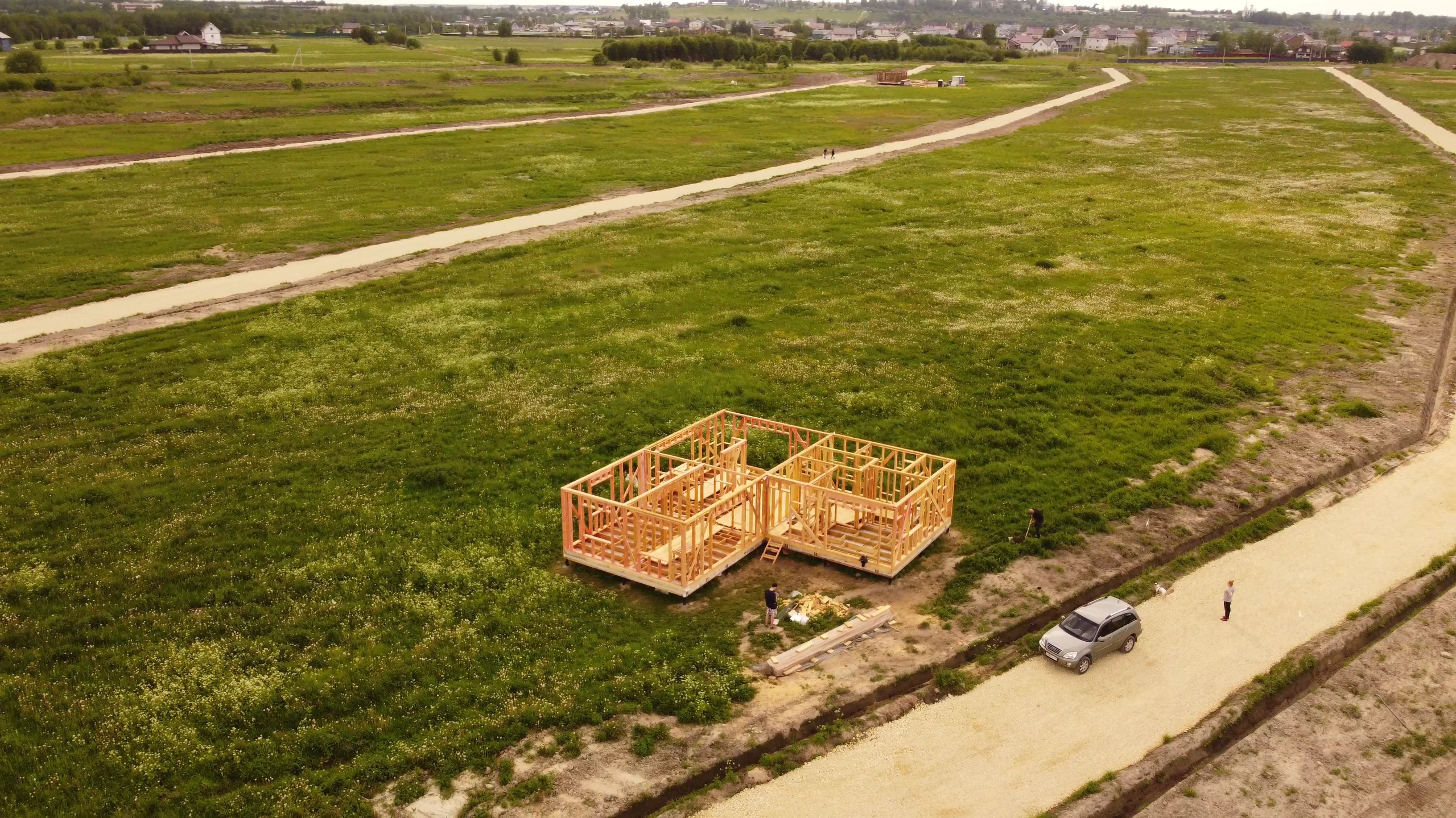 Процесс строительства - ATRIUM