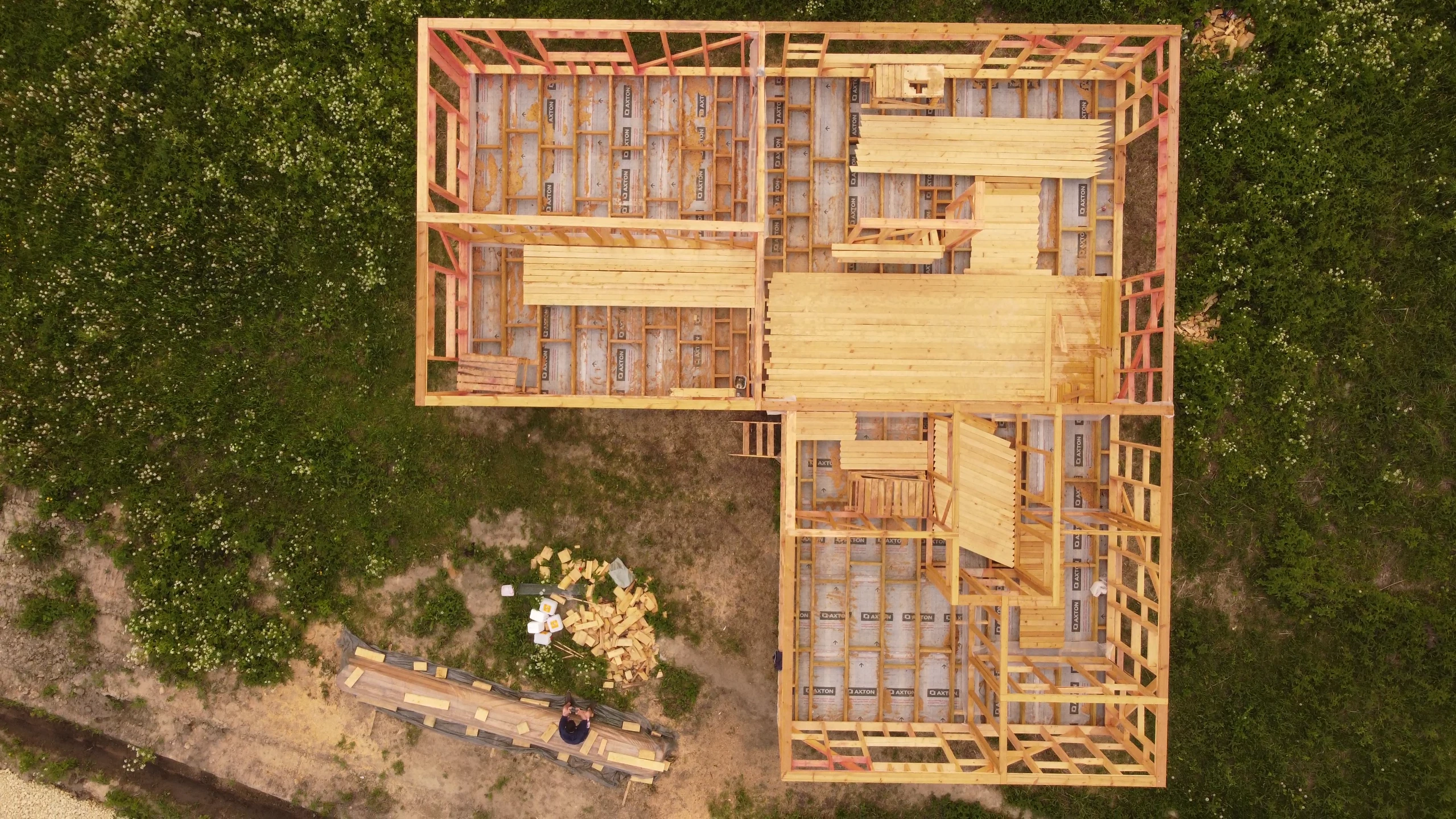 Процесс строительства - ATRIUM