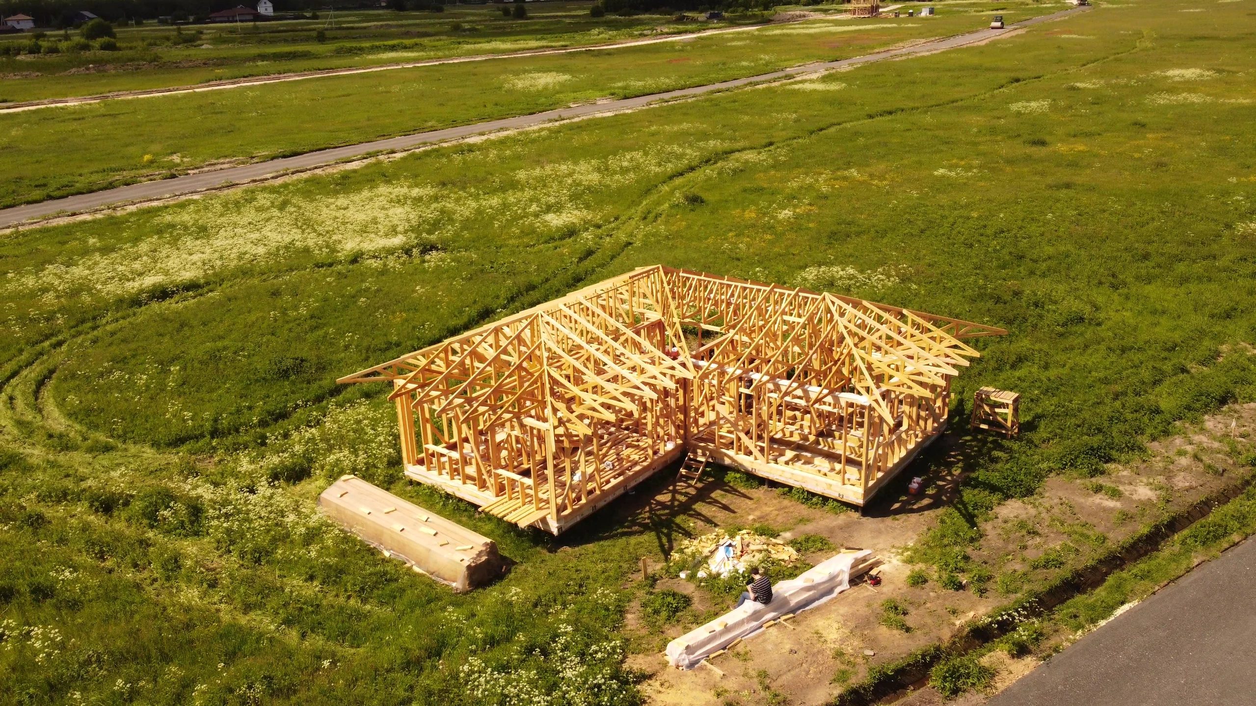 Процесс строительства - ATRIUM