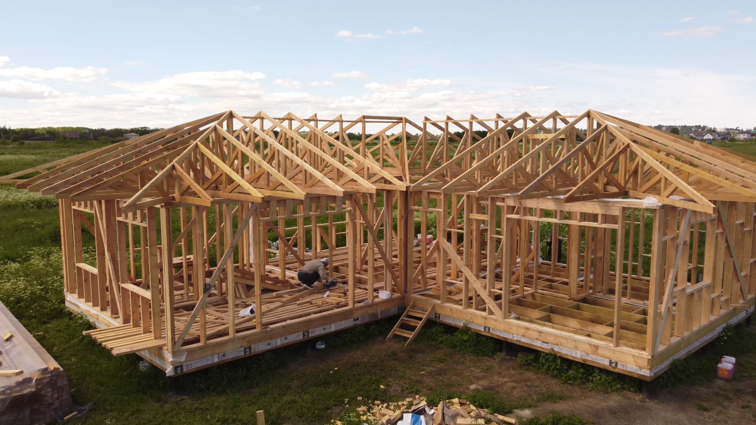 Процесс строительства - ATRIUM