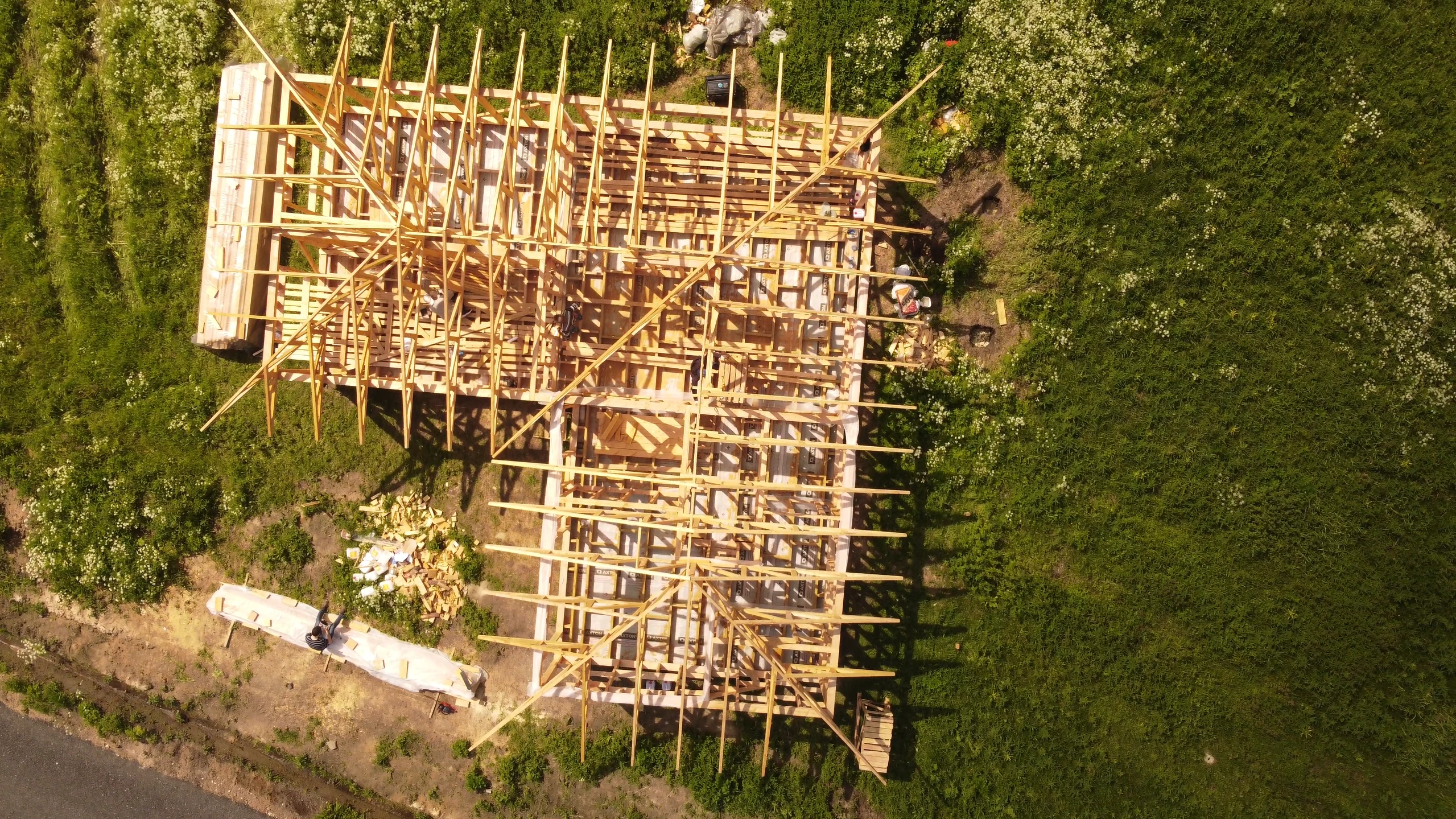 Процесс строительства - ATRIUM