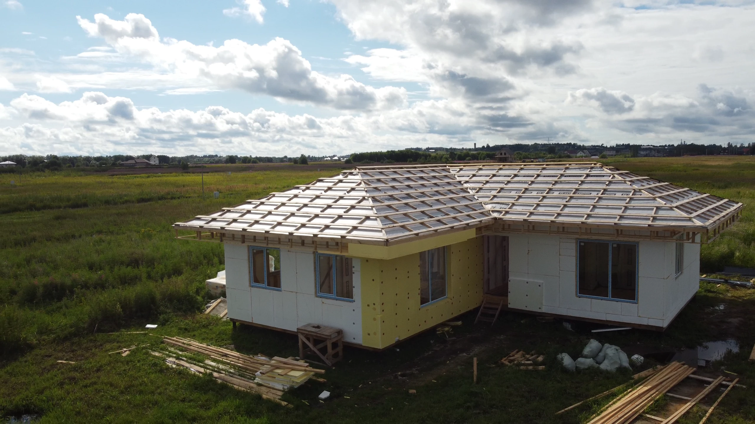 Процесс строительства - ATRIUM