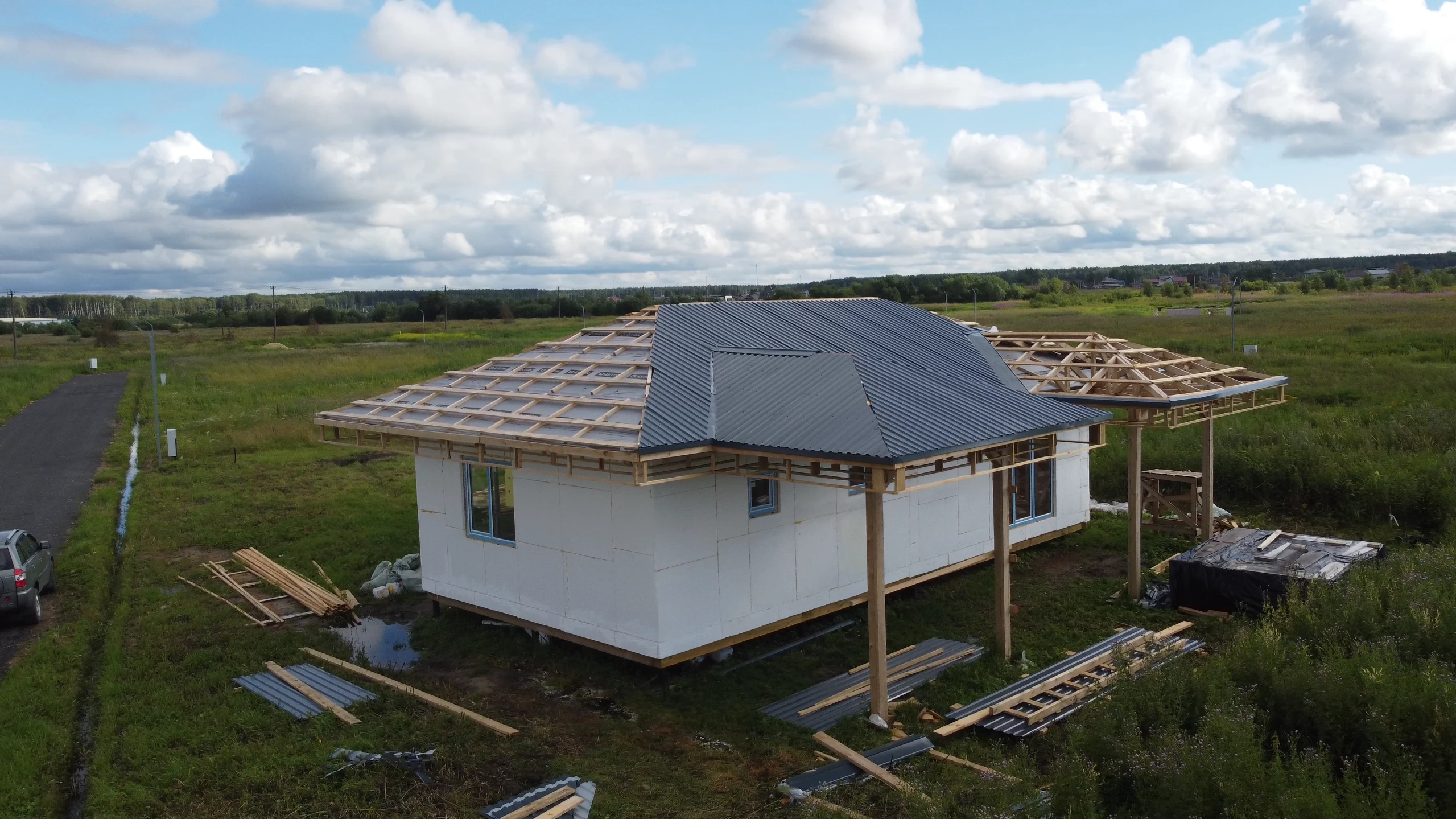 Процесс строительства - ATRIUM