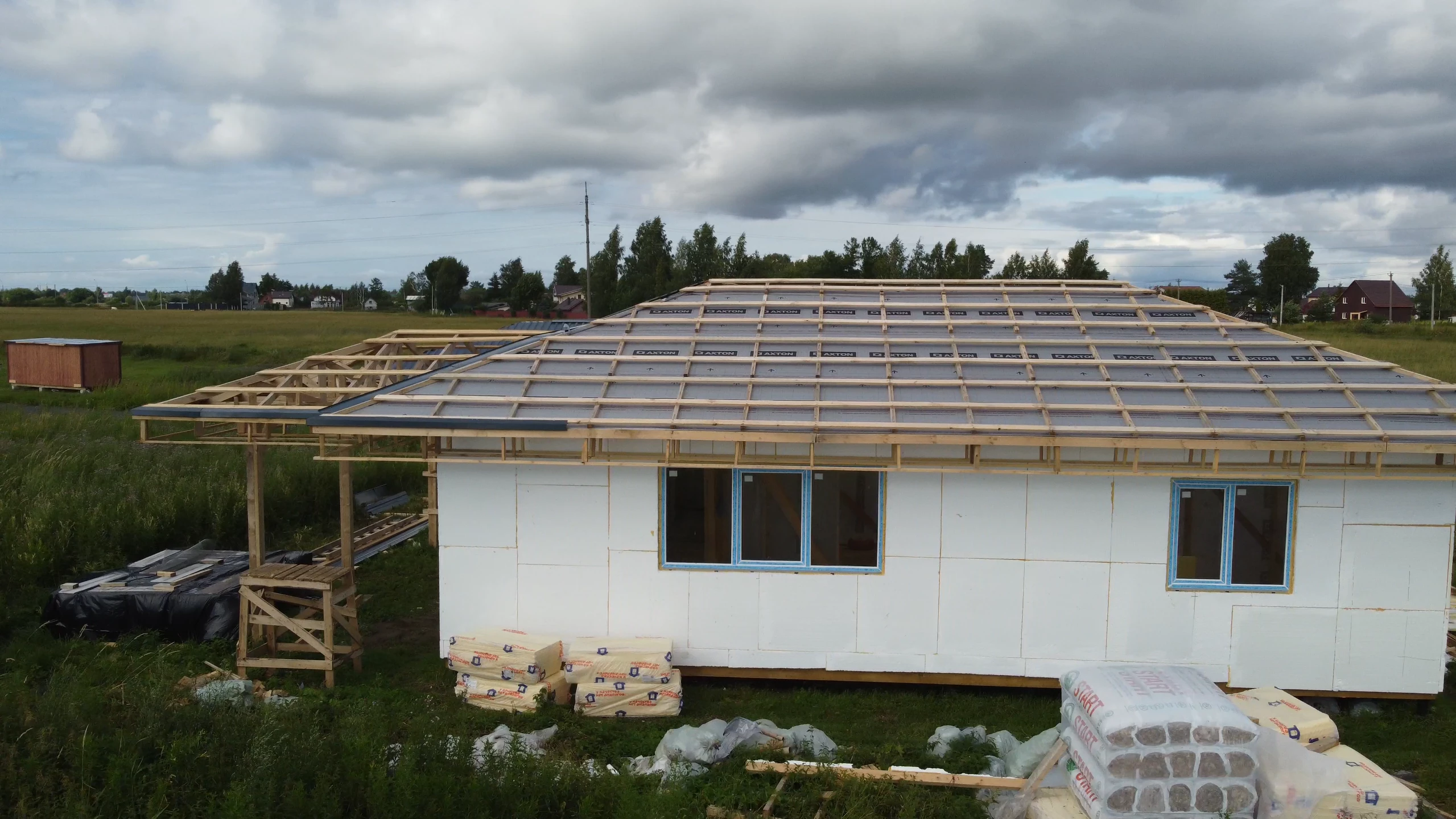 Процесс строительства - ATRIUM