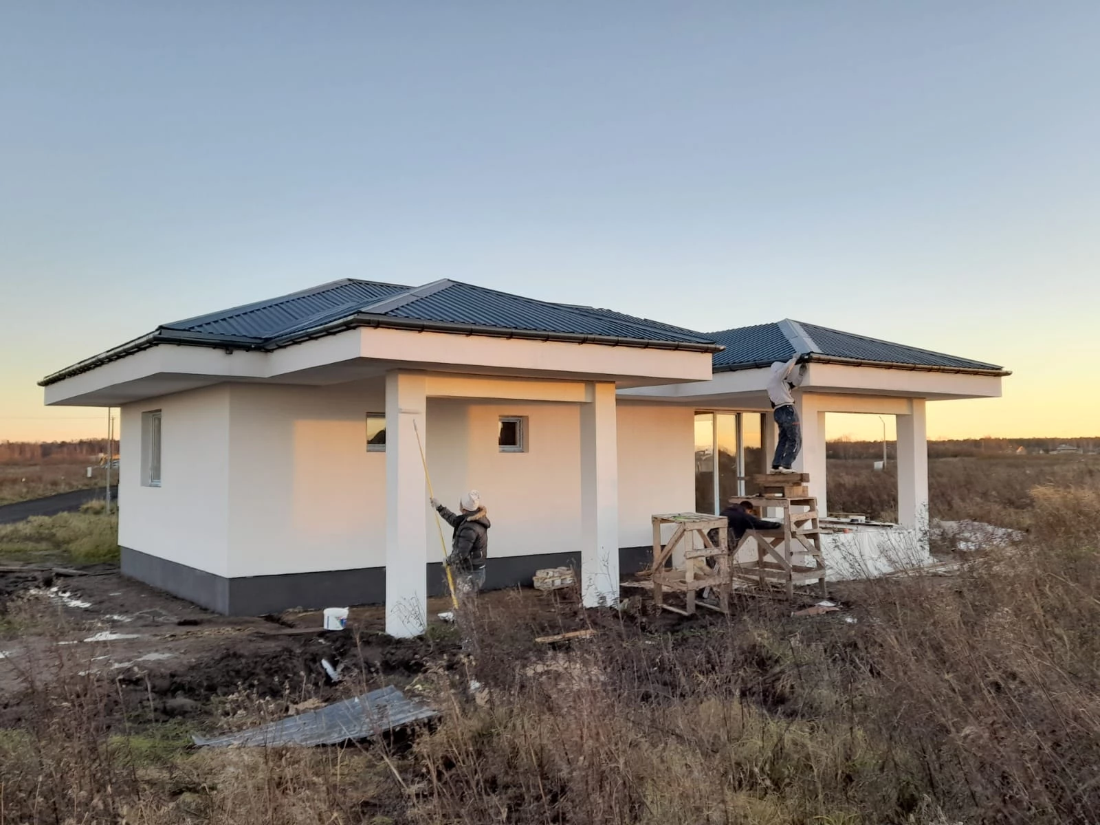 Процесс строительства - ATRIUM