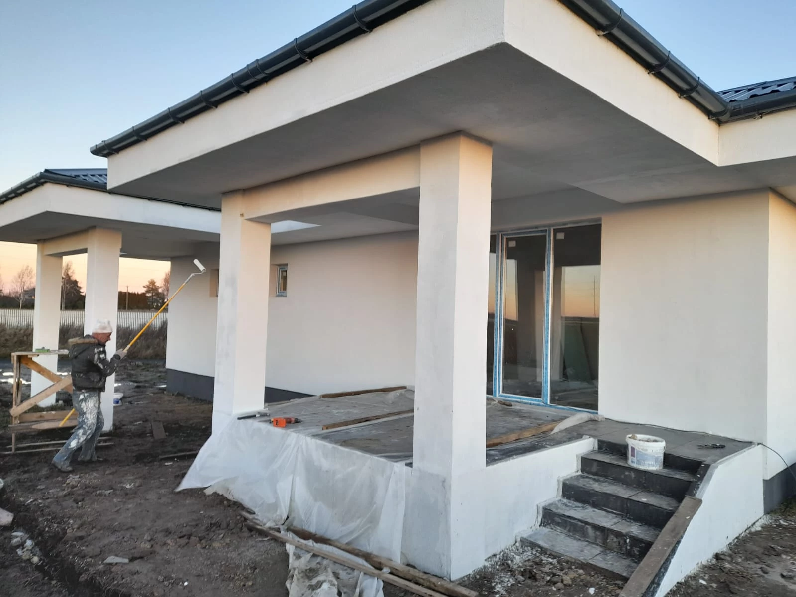 Процесс строительства - ATRIUM