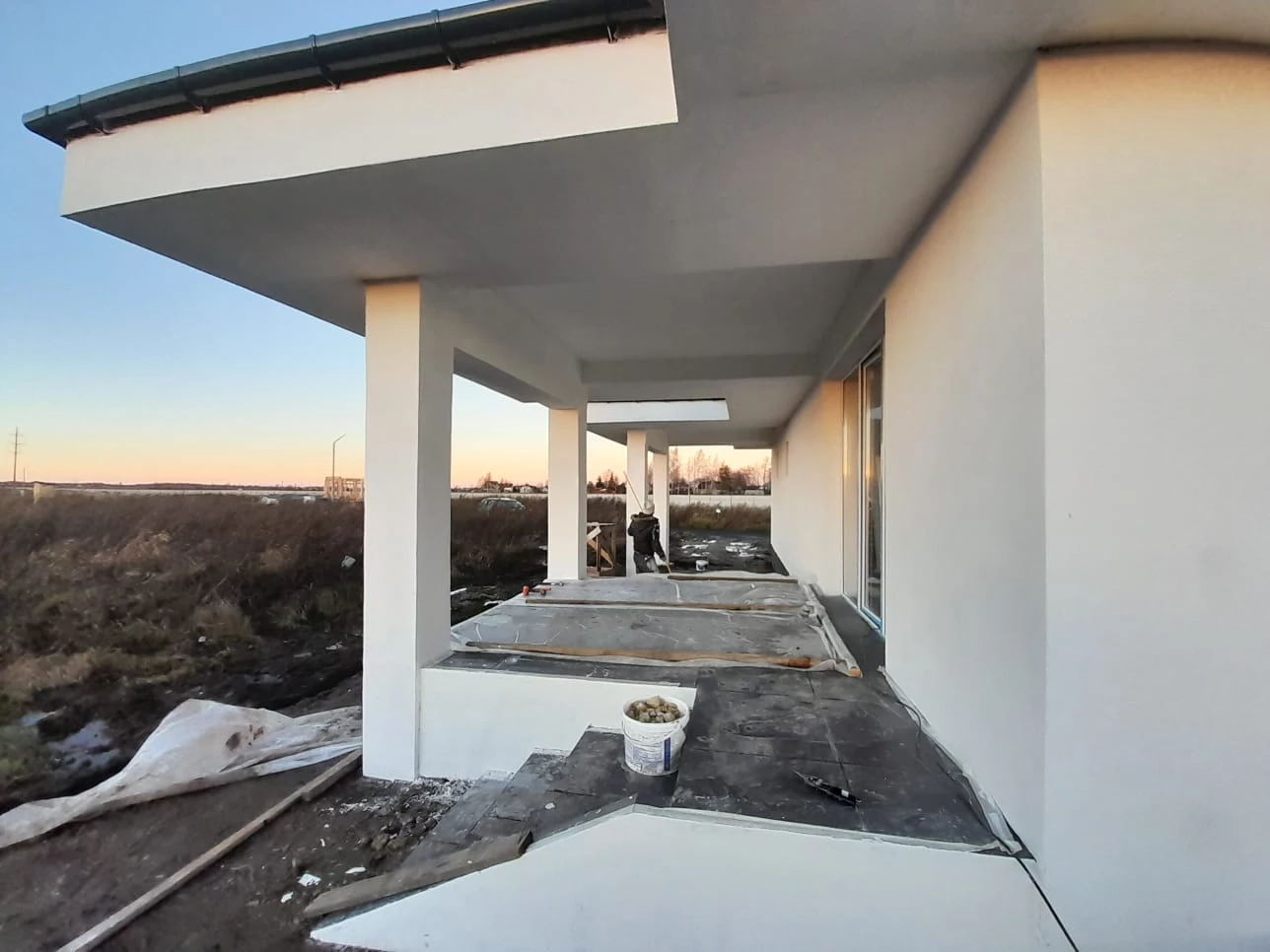 Процесс строительства - ATRIUM